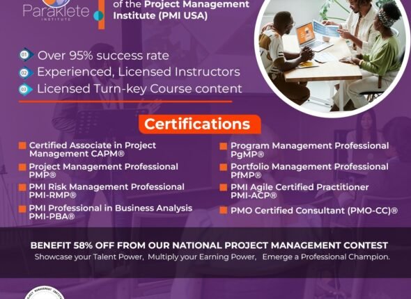 Copy of Paraklete Institute Your One-Stop Shop for Top Tier Project Management Training